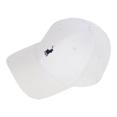 Polo 6 Panel Classic Peak Cap In White