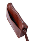 Polo Womens Newport Crossbody Bag In Brown