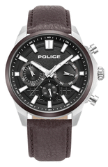 Police Rangy Watch Brown/Black Dial