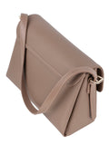 Polo Lyon Flapover Bag In Taupe