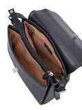 Polo Lyon Flapover Bag In Black