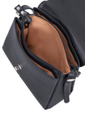 Polo Lyon Flapover Bag In Black