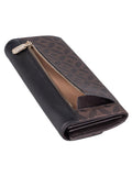 Polo Medina Trifold Purse In Espresso