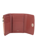 Polo medina Small Medium Trifold Purse In Chestnut