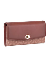 Polo Medina Trifold Purse In Chestnut