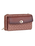 Polo Medina Small Phone Sling In Chestnut