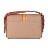 Polo Riviera Flapover Sling Bag In Tan