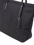 Polo Spectator Tote Bag In Black