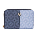 Polo Tango Small Medium Zip Around Purse In Blue