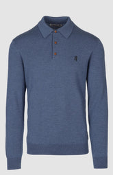 Pringle Mens Knitwear Golfer In Blue