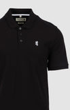 Pringle Mens Austyn Pique Golfer In Black