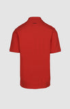 Prigle Mens Austyn Pique Golfer In Coral