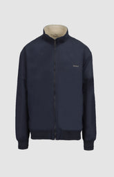Pringle Mens Larry Reversible Jacket In Navy