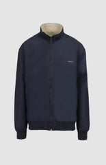 Pringle Mens Larry Reversible Jacket In Navy