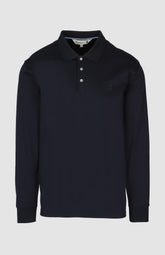 Pringle Mens Donald Long Sleeve Golfer In Black