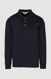 Pringle Mens Donald Long Sleeve Golfer In Black