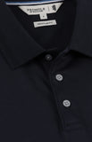 Pringle Mens Donald Long Sleeve Golfer In Black