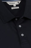 Pringle Mens Donald Long Sleeve Golfer In Black