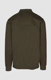 Pringle Mens Donald Long Sleeve Golfer In Olive