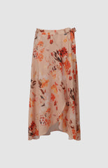 Pringle Florence Wrap Coral Skirt