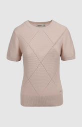 Pringle Dusty Pink Claire Knitwear Top