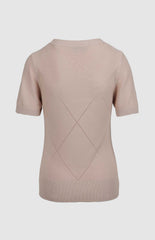 Pringle Dusty Pink Claire Knitwear Top