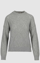 Pringle Demi Sequence Jersey Grey