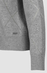 Pringle Demi Sequence Jersey Grey