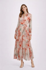 Pringle Womens Palesa Maxi Dress In Multi