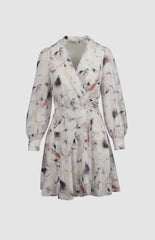 Pringle Ayesha Printed Mini Wrap Dress Multi