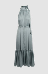 Pringle Womens Occasion Maxi Dress In Blue