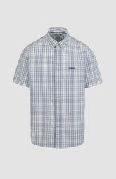 Pringle Mens Aspen Classic Shirts In Blue