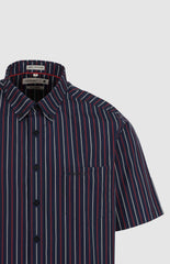 Pringle Mens Sash Classic Shirt In Navy