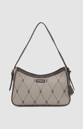 Pringle Pr112034 Argyle Aop Small Shoulder Bag Stone