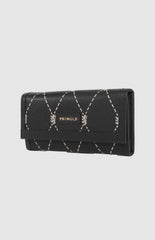 Pringle Pr112041 Argyle Aop Flapover Purse Black