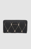 Pringle Pr112041 Argyle Aop Flapover Purse Black