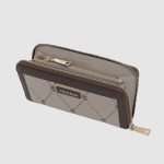 Pringle Pr112041 Argyle Aop Flapover Purse Tan