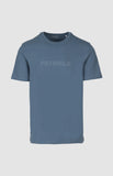 Pringle Mens Roger Embroidery T-Shirt In Blue