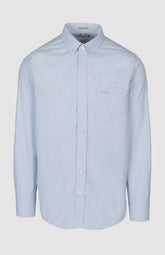 Pringle Alexander Textered Easy Care Classic Shirt Light Blue
