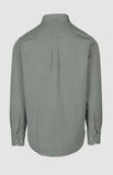 Pringle Mens Alexander Textured Easy Care Shirt In Grey