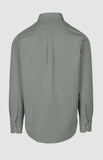 Pringle Mens Alexander Textered Easy Care Classic Shirt In Olive