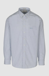 Pringle Mens Lawrence Check Classic Shirt In Light Blue
