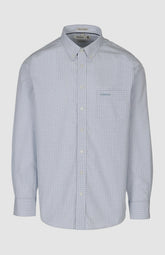 Pringle Mens Lawrence Check Classic Shirt In Light Blue