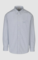 Pringle Mens Lawrence Check Classic Shirt In Light Blue