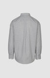 Pringle Mens Louis Printed Long Sleeve Classic Shirt In White