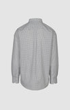 Pringle Mens Louis Printed Long Sleeve Classic Shirt In White