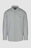 Pringle Cole Printed L/S Tailored Shirt Blue