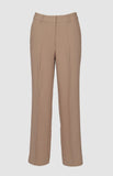 Pringle Womens Emma Straight Leg Pants In Sand
