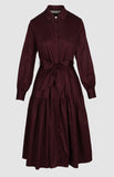 Pringle Womens Sophia Dress In Wine