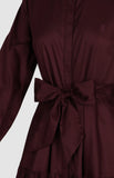 Pringle Womens Sophia Dress In Wine